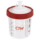 CTWCS125-400 13.5 Oz Premium Disposable Spray Cup Paint System New. Price: $57.27.