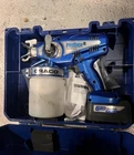 Graco Proshot Fine Finish Cordless Airless Sprayer 18V With Case One Batter Used. Price: $371.25.