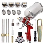 Pistola De Gravedad Zeinlenx Hvlp Para Retoque Y Capa Base Roja New. Price: $80.48.