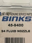 Binks Hvlp Spray Gun Fluid Tip 45-9400 1.4MM New. Price: $139.50.