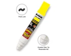 Pump Action Auto Marker Pen Water Based, Touch Up, Super Met-al, Jumbo Yellow New. Price: $17.50.