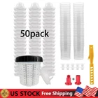 50 Pack Pps Cups Disposable Paint Spray Gun Liners And Lid System (125 Mic) New. Price: $39.99.
