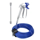 Yaetek Airless Paint Spray Gun Hose Kit, 50FT X 1/4" 3600PSI High-pressure Fi... New. Price: $53.29.