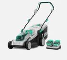 Litheli Cordless Lawn Mower 17 Inch, X 20V 4.0AH Battery With Brushless Motor New. Price: $199.97.