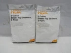 Lot Of Gallon Elastic Top Paint Strainers 2-PACK 11573/HDX Open. Price: $12.88.