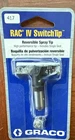 Graco Iv Switchtip Reversible Spray Gun W/ Single Seal 221417 New. Price: $24.99.