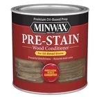Minwax 134074444 Pre-stain Wood Conditioner, Clear, Liquid, 0.5 Pt, Can New. Price: $17.97.