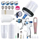 Hvlp Spray Gun Kit, 4 Nozzles & 10 Disposable Paint Cups For Automotiv... New. Price: $75.42.