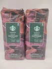 Starbucks Decaf Espresso Dark Roast Whole Bean Coffee 2-1LB / 16OZ Bags New. Price: $40.45.