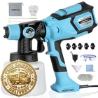 Pickitoles 1000W Hvlp Paint Sprayer High-efficiency Electric Gun 6 New. Price: $38.88.