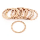 Uxcell 10PCS 24MMX30MMX1.5MM Copper Washer Flat Seal Gasket Replacement New. Price: $13.49.