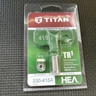 Titan 330-415 1000 Psi Green Fine TR1 Hea Reversible Airless Spray Tip 0.015. B3 New. Price: $31.00.