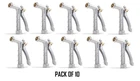 New Gilmour Solid Metal Hose Spray Nozzle With Threaded Front 573TF, 10 Pack. Price: $64.97.
