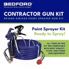 Bedford BP3600 Airless Paint Spray Gun Kit 50FT 1/4IN Hose & Filter New. Price: $121.50.