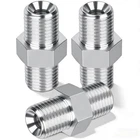 1/4" X Paint Sprayer Hose Connector, Airless Spraying Machine Silver New. Price: $14.75.
