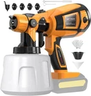 Cordless Paint Sprayer For Dewalt 20V Max Battery Electric Gold New. Price: $92.49.