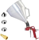 Joywayus Air Hopper Spray Gun With 1.58 Gallon (6 L)-elbow, Silver New. Price: $61.35.