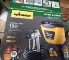 Wagner Control Pro 130 Electric Stationary Airless Paint Sprayer 0580678 Open. Price: $167.19.