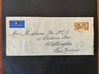 Gb Kgv 1934 SG450 2/6 Seahorse Woven Cover Wellington New Zealand Cds Cancel. Price: $26.65.