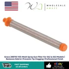 Graco 288750 100-MESH Spray Gun Filter For SG2 & SG3 Models Removes Debris New. Price: $14.99.