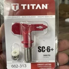 Titan 662-313 SC-6 Airless Tip 662313 5000PSI New. Price: $24.95.