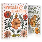 Beautiful Coloring Book Set Of 2 For Adult Relaxation - 8.5X7IN, Multicolor New. Price: $14.69.