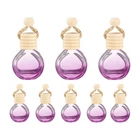 Uxcell 8PCS Hanging Car Air Freshener Perfume Bottle, 10ML Clear/purple New. Price: $16.73.
