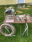 Wagner 9140S Airless Paint Sprayer Pump W/hose & 2 GX-07 Guns, Accessories Used. Price: $195.00.
