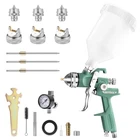 Hvlp Spray Gun Kit H827 Automotive Paint With 1.4/1.7/2.0MM Nozzles,air S... New. Price: $57.81.