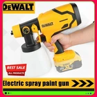 Dewalt 20V Cordless Electric Spray Gun 1000ML Hvlp Home Painter-tool Only New. Price: $75.99.