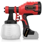Paint Sprayer Cordless Hvlp With Brushless Motor 1000ML/MIN New. Price: $24.89.