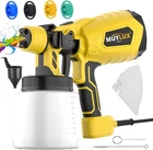 Paint Sprayer 800W Hvlp Electric Gun With 5NOZZLES And 3 Patterns, 1000ML New. Price: $27.99.