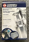 New Campbell Hausfeld General Purpose Spray Gun W/ Adjustable Fluid Control. Price: $45.00.