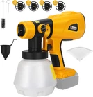 Cordless Paint Sprayer For Dewalt 20V Max Battery, 200W Hvlp Handheld Gun New. Price: $52.05.
