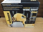 Estate Wagner Power Painter Wide Shot Pro 2400 Psi, 3-SPEED Sprayer New Open Box. Price: $65.00.