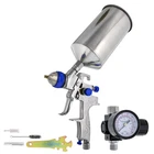 New 1.8MM Hvlp Gravity Feed Spray Gun Air Regulator Auto Paint Primer Car. Price: $74.99.