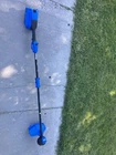 Kobalt 40V Max Brushless Cordless String Trimmer Blue Black Plastic Battery Used. Price: $60.00.