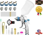 Hvlp Spray Kit With 1.4/1.7/2.0/2.5MM Nozzles, Car Paint Gun, Wall Rep New. Price: $38.88.