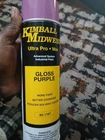 Kimball Midwest Ultra Pro Max Industrial Spray Paint Gloss Purple New. Price: $28.00.