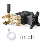 Vevor Pressure Washer Pump 1 In Shaft Horizontal Triplex Plunger 3600PSI 3.7GPM New. Price: $167.99.