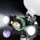 Yuzes Paint Spray Gun With Charger, White/warm Light, Black New. Price: $68.06.
