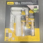 Wagner 18 Piece Painting Kit Roller Frame Brushes For Latex Oil Stains New. Price: $28.00.