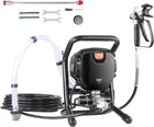 Vevor 750W Stand Airless Paint Sprayer, 3000PSI High Efficiency Electric New. Price: $269.83.