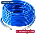 Maopiner 1/4" Airless Paint Sprayer Hose 50FT Blue, 3300 Psi High Pressure Flexi New. Price: $42.22.