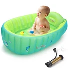 Inflatable Baby Bathtub, Boysea Toddler With Large, Green New. Price: $36.59.