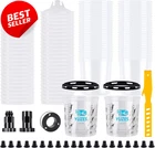 20OZ Paint Mixing Cup System 50 Liners Hvlp Kit - Us New. Price: $79.00.