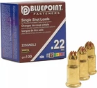 Bluepoint .22 Cal Brown Neck Down Single Shot Powder Load For Actuated Fa New. Price: $6.99.