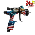 Devilbiss DV1 B+ Screamin' Eagle Limited Edition Basecoat Spray Gun - 1.3MM New. Price: $974.83.