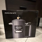 Inokraft Refillable Pressurized Handheld Sprayer, Gray Bottle New. Price: $31.50.