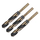 Uxcell 3PCS Reduced Shank Twist Drill Bits 18MM Black Nitride & Gold Titanium Co New. Price: $46.94.